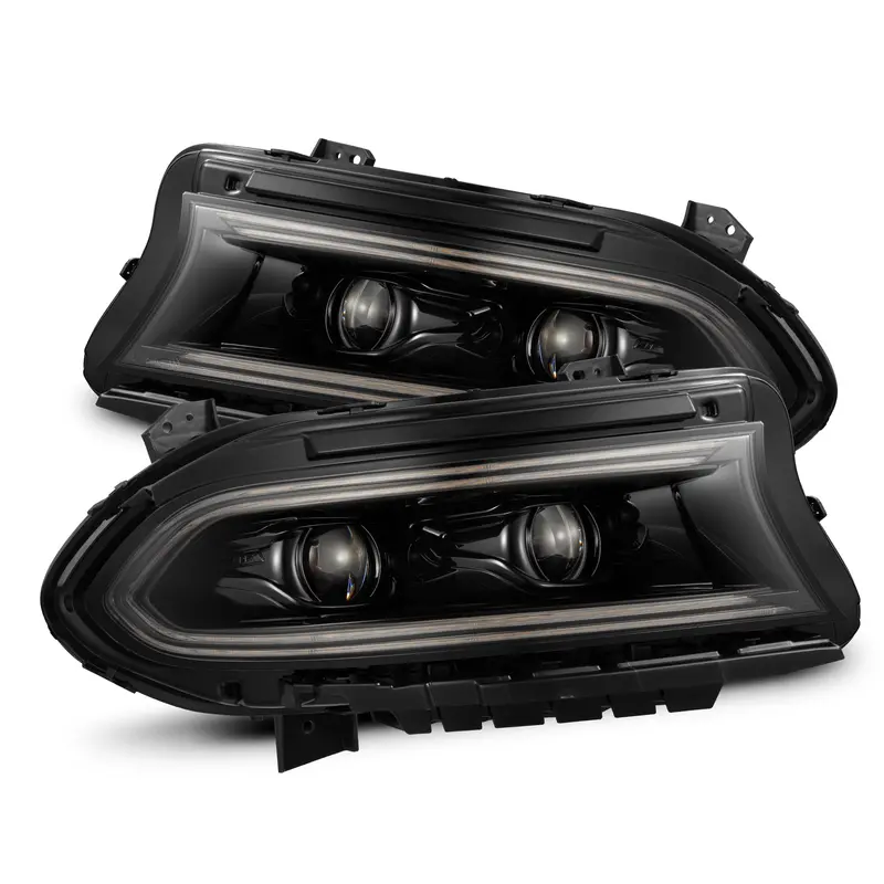 Alpharex 880579 Projector Headlights Alpha Black 1