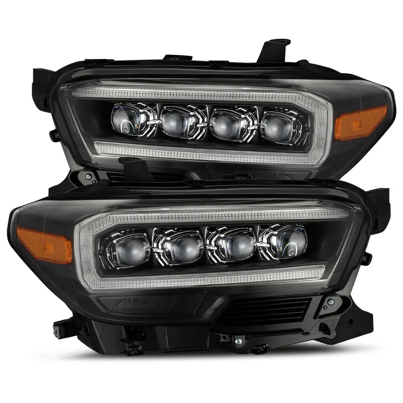 Alpharex 880707 Led Projector Headlights Plank Style Design Black 1