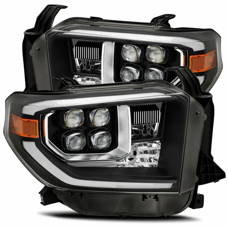 Alpharex 880730 Led Projector Headlights Plank Style Design Black 1