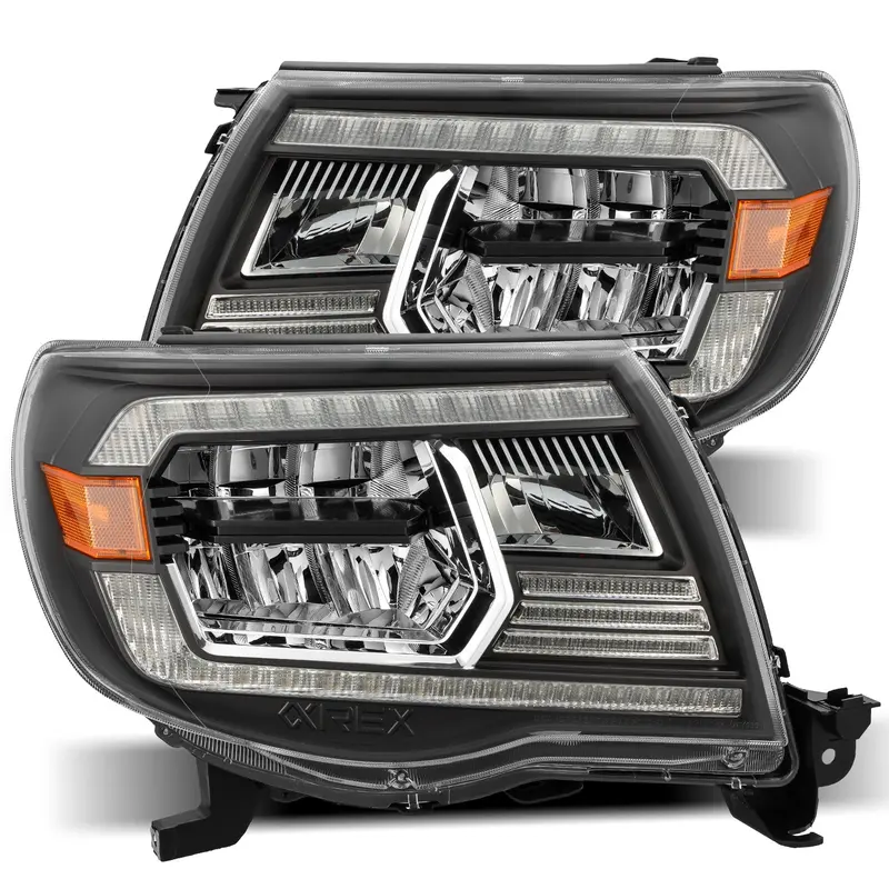 Alpharex 880735 Projector Headlights Black 1