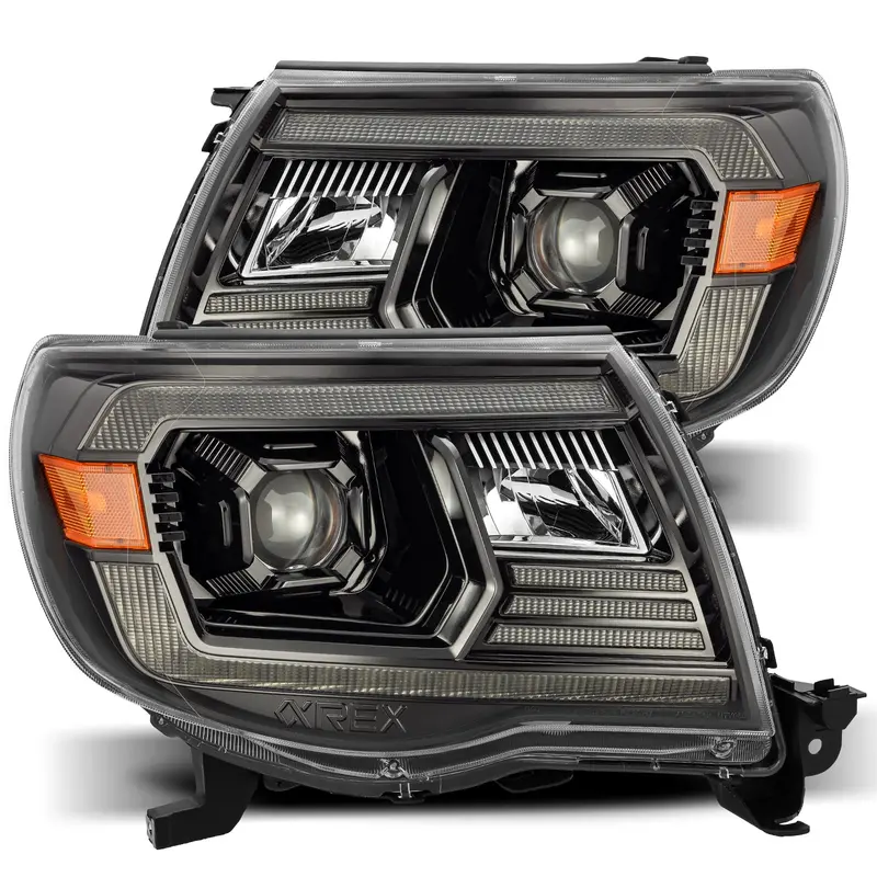 Alpharex 880739 Projector Headlights Alpha-Black 1