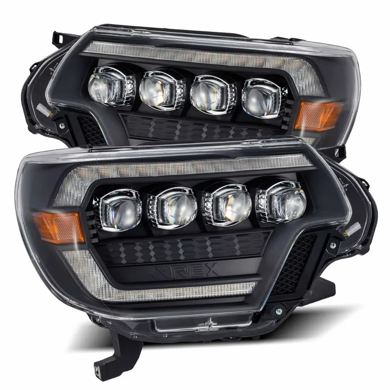 Alpharex 880753 Led Projector Headlights In Black 1