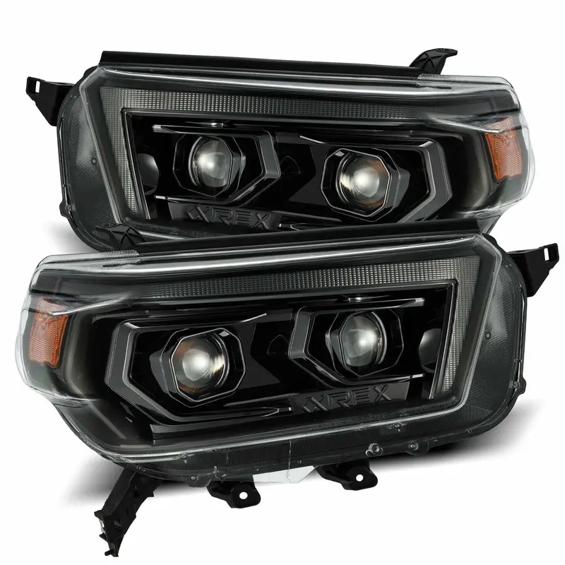 Alpharex 880756 Projector Headlights Alpha-Black 1