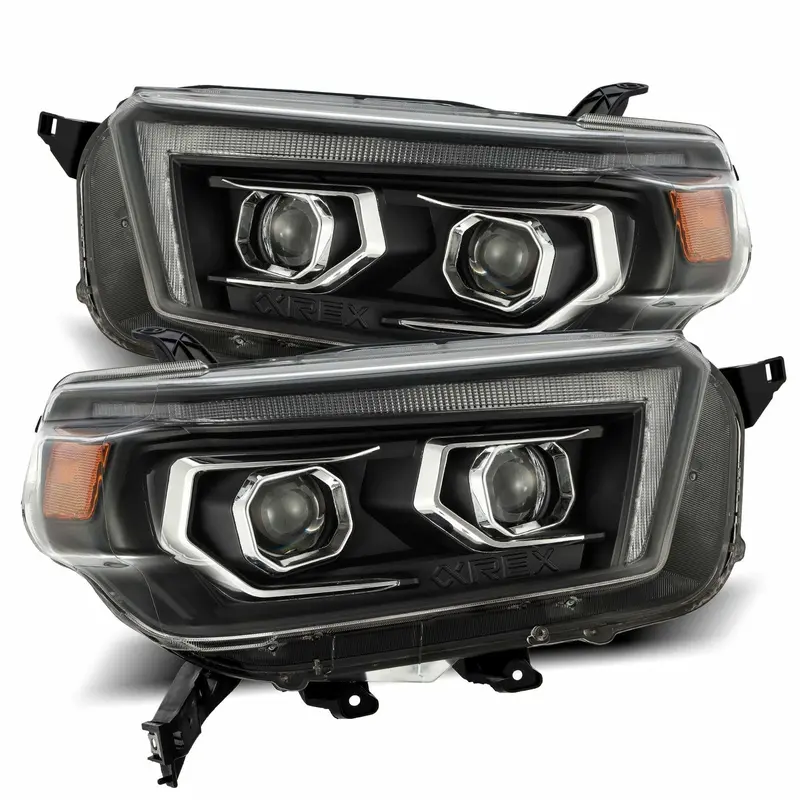 Alpharex 880757 Projector Headlights Black 1