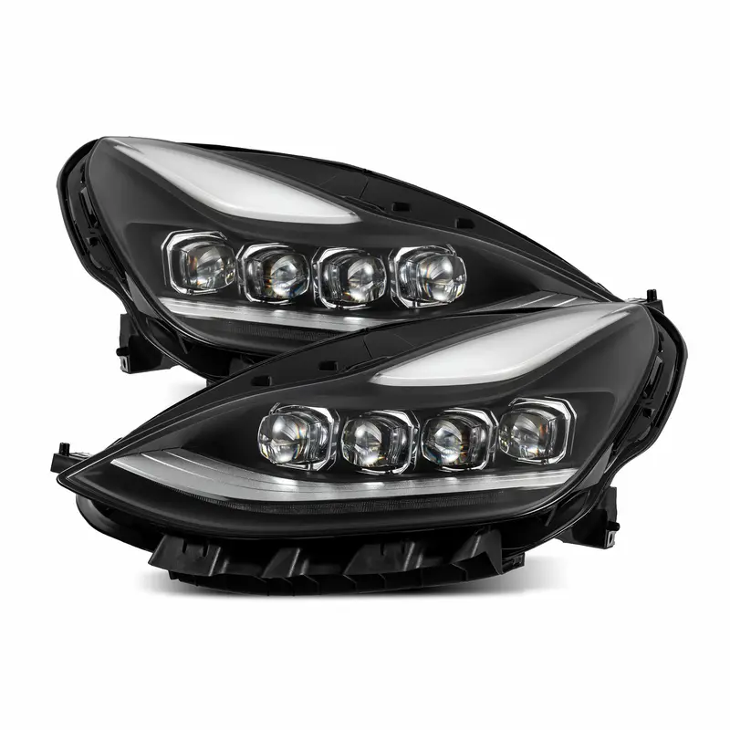 Alpharex 880860 Projector Headlights Black 1