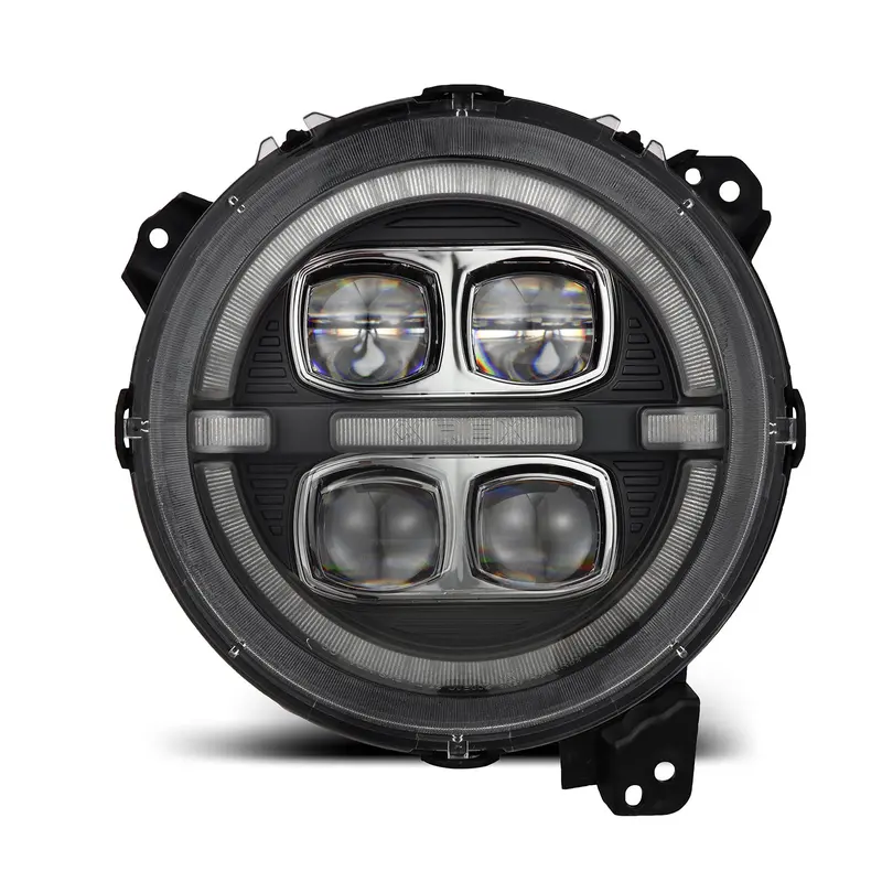 Alpharex 880868 Projector Headlights Black 1