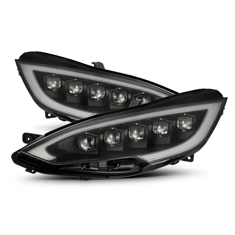 Alpharex 880877 Projector Headlights Black 1