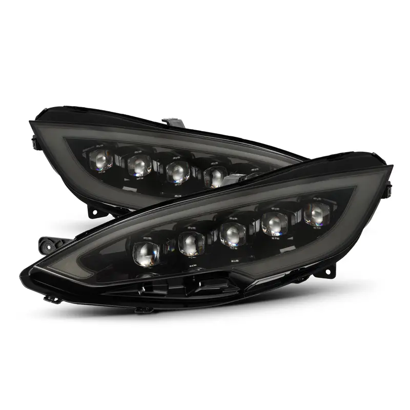 Alpharex 880878 Projector Headlights Alpha-Black 1