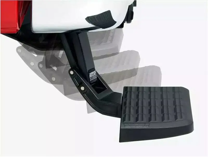 Amp Research 75309-01A Bedstep Flp Dwn Bmpr Stp 14-21 Tundra, Non-Resin Inner Structure Bumpers Only 1