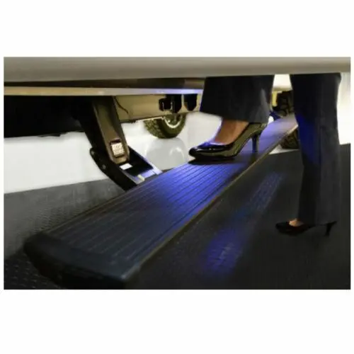 Amp Research 76136-01A Powerstep Electric Running Boards Plug-N-Play System For 2019-2021 Ford Ranger, Supercrew/Supercab 1