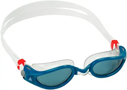 Aquasphere Kaiman Exo Swim Goggle-Petrol & Clear/Smoke Lens 1