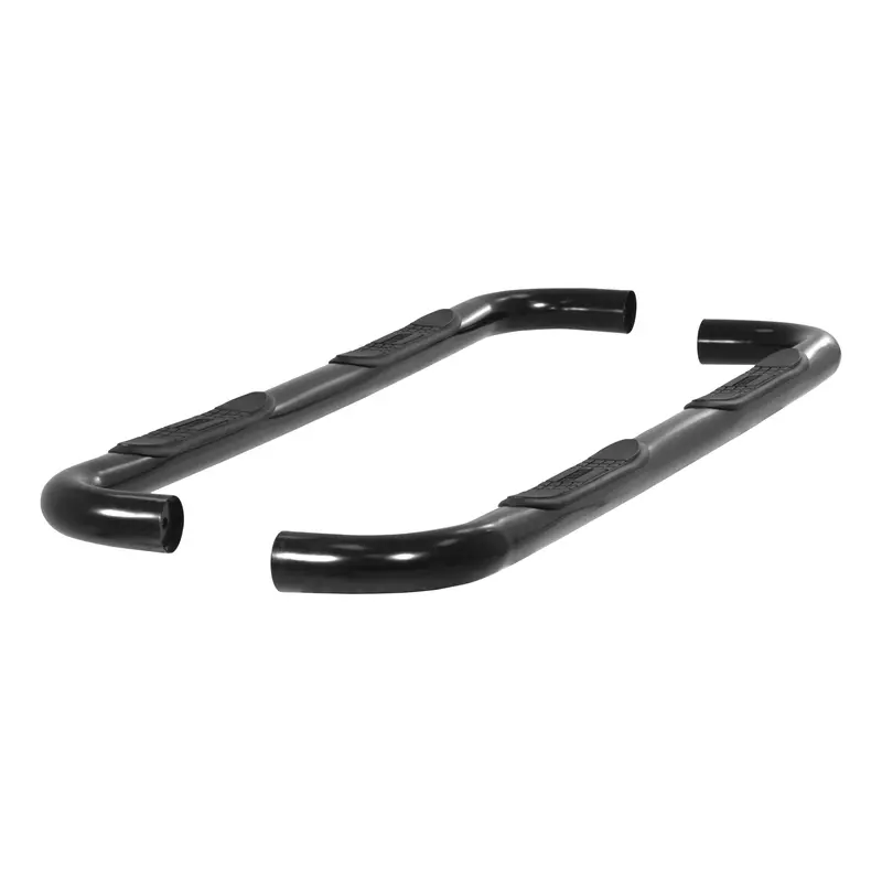 Aries - 3" Round Black Steel Side Bars, Select Chevrolet, Gmc C, K - 204001 1