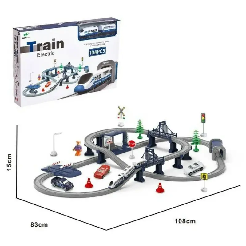 Autree Diy Track Train For Kids, Electric Train 1