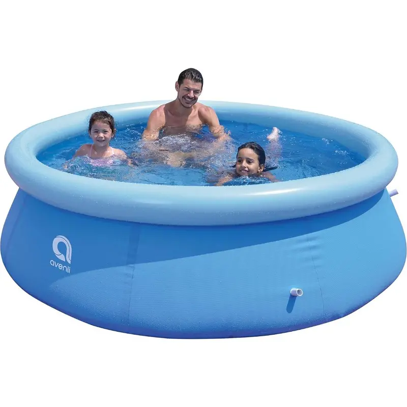 Avenli Family Prompt Set Pool Above Ground 240 X 63 Cm Round Swimming Pool For Families 1