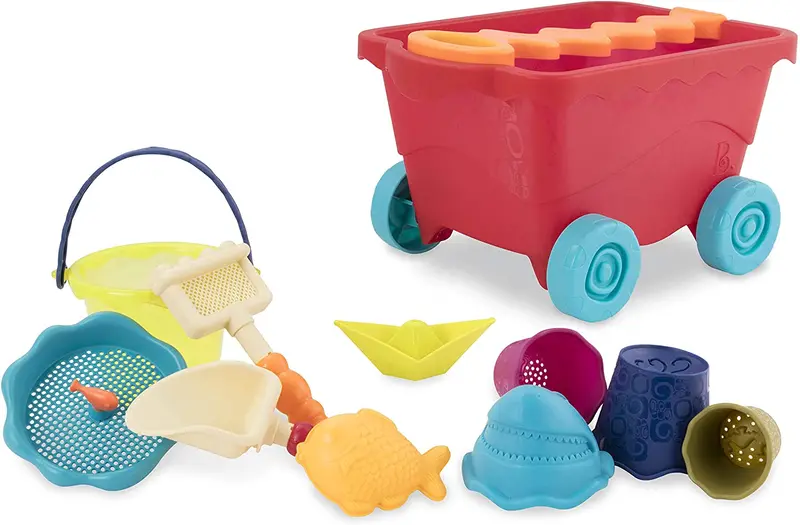B. Travel Beach Wagon, Translucent Red 1