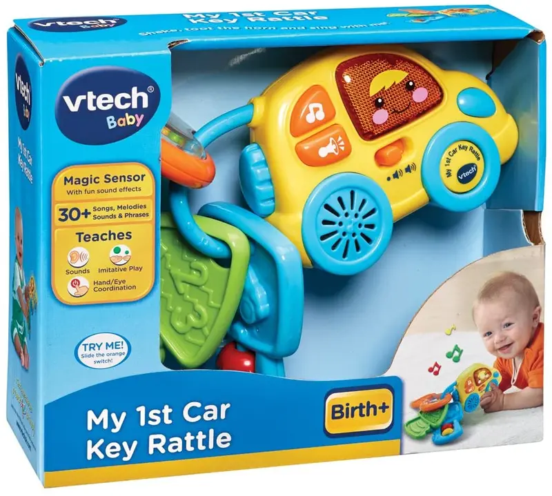 Baby 1St Car Key Rattle 1