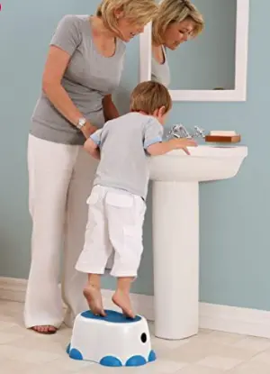 Baby Anti Slip Step Stool For Toddler, Powder Blue 1