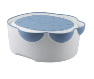 Baby Potty Trainer With Detachable Toilet Seat & Step Stool, Powder Blue 1