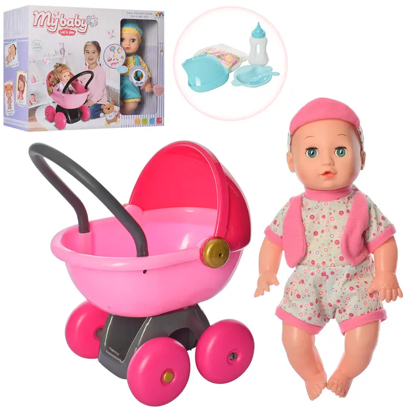 Baby Walker Learn To Walk Children Play House Baby Trolley 1