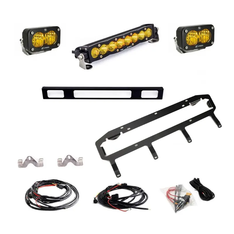 Baja Designs 44-8294 S8 10-Inch/S2 Pro Grille Light Replacement Kit 1