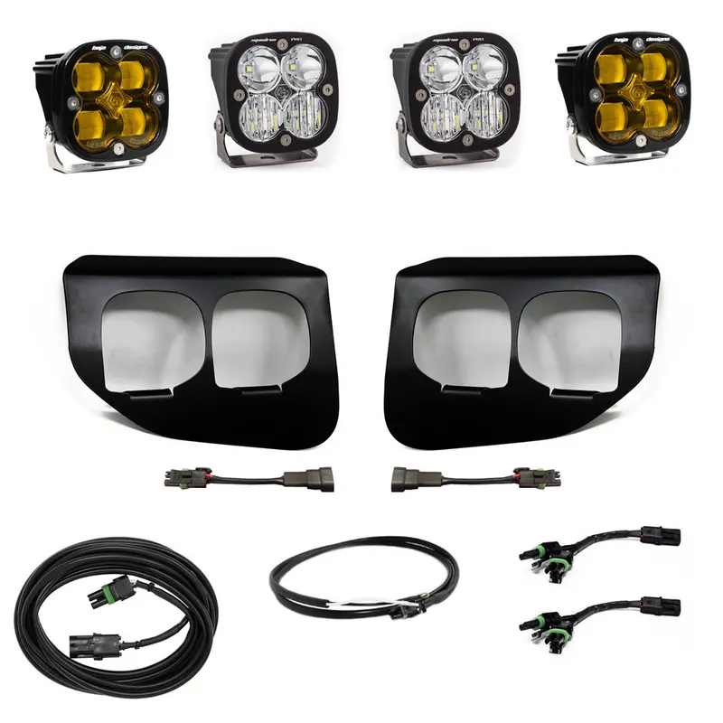Baja Designs - 447737Up - Squadron Sae/Pro Fog Pocket Light Kit 1