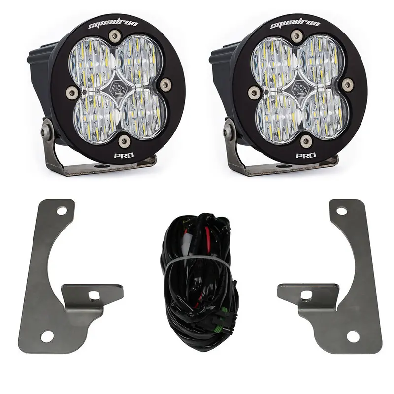 Baja Designs - 448148 - Jeep, Squadron-R Pro, Led Jk (07-09), Fog Pocket Kit 1