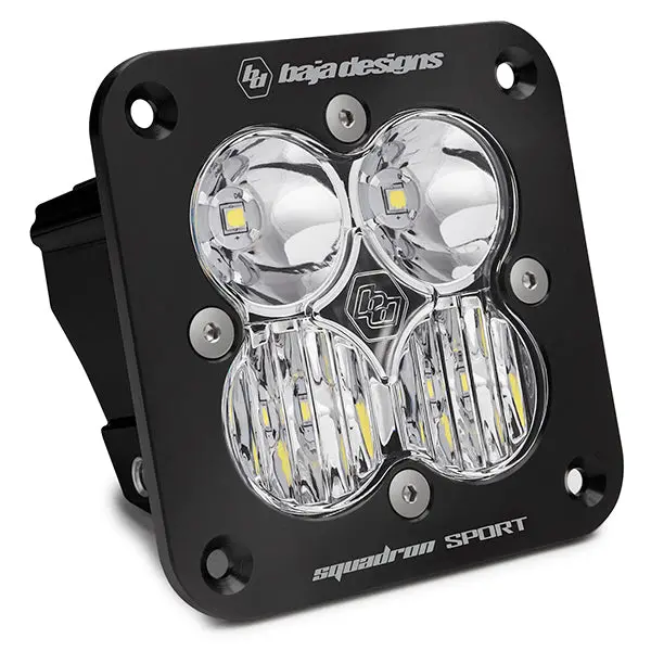 Baja Designs - 551003 - Squadron Sport Black Flush Mount Led Auxiliary Light Pod 1