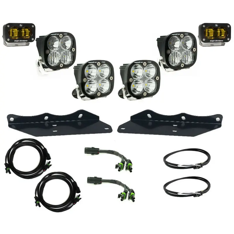 Baja Designs - Baja Designs - 448177 - Ford Raptor Squadron/S2 Sae ?Pro? Fog Pocket Light Kit 1