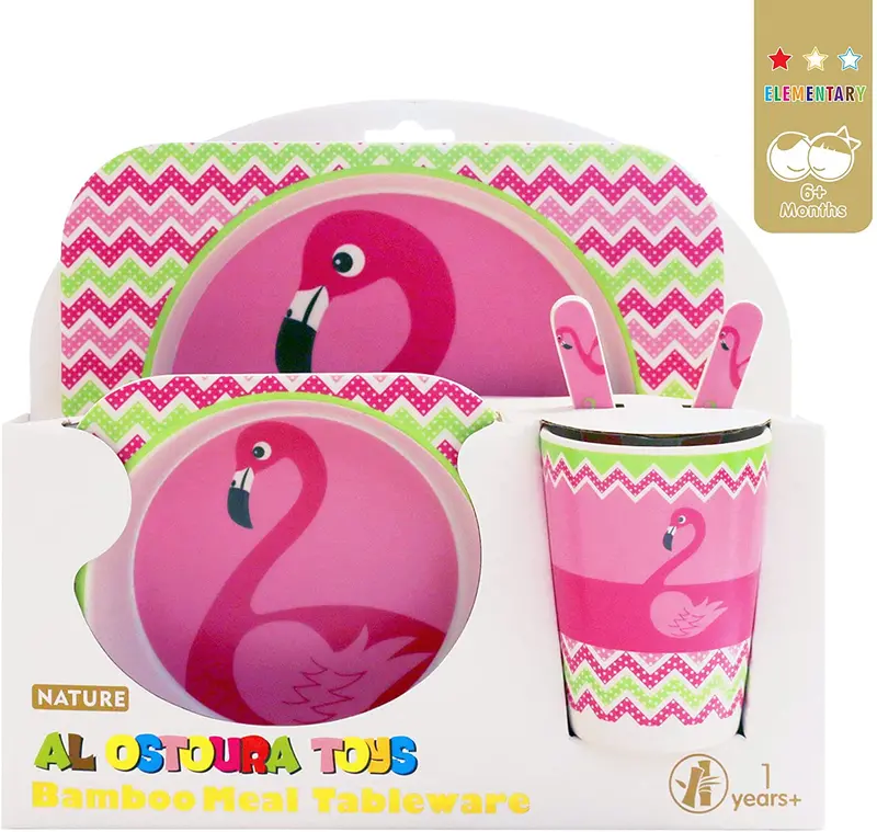 Bamboo Tableware 5 Set 1
