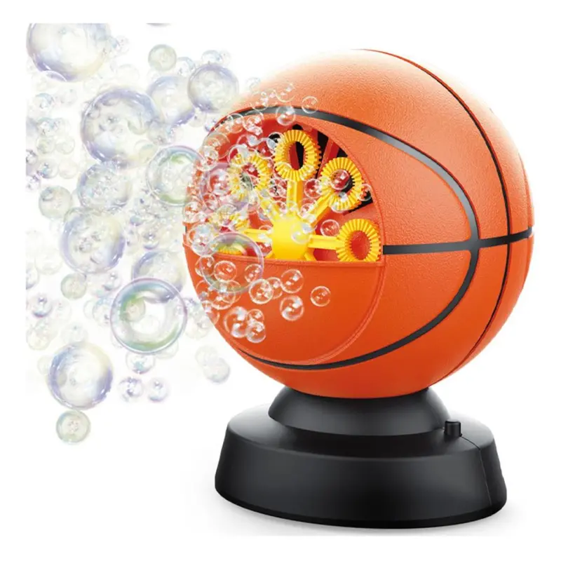 Basketball Automatic Bubble Blowing Machine Toys For Kids 1