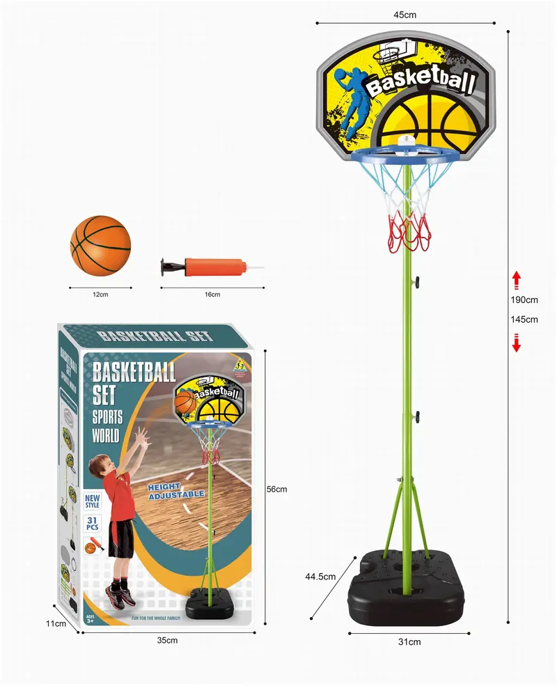 Basketball Backboard With Hoop 1