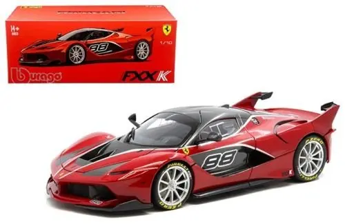 Bburago Die Cast Ferrari Fxx-K Signature Series Car 1:18 Scale - Red 1