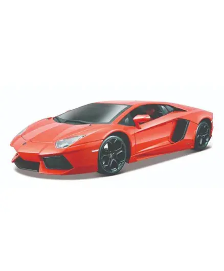 Bburago Lamborghini Avendtador Model Car B18-11033 1:18 - Red 1