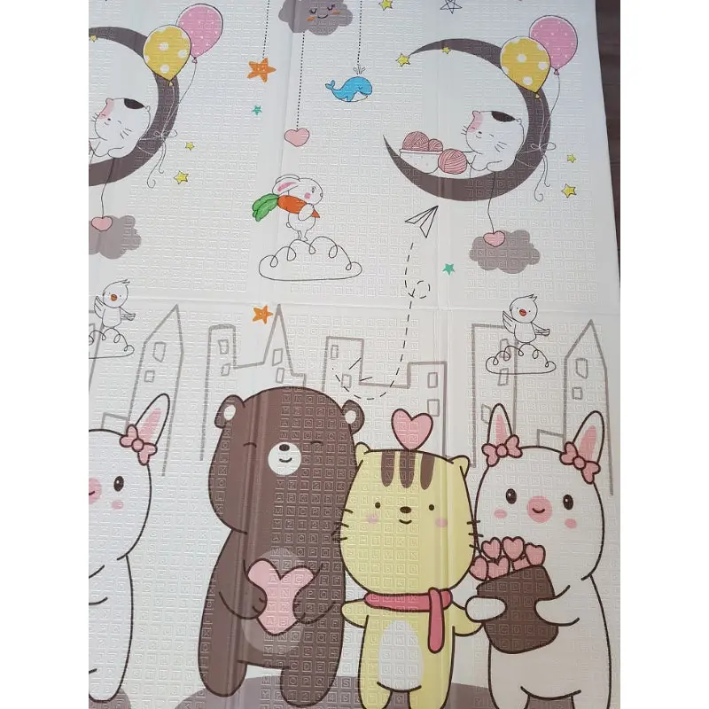 Bear Gang Baby Folding Mat, Foldable Anti-Shock Mat 1