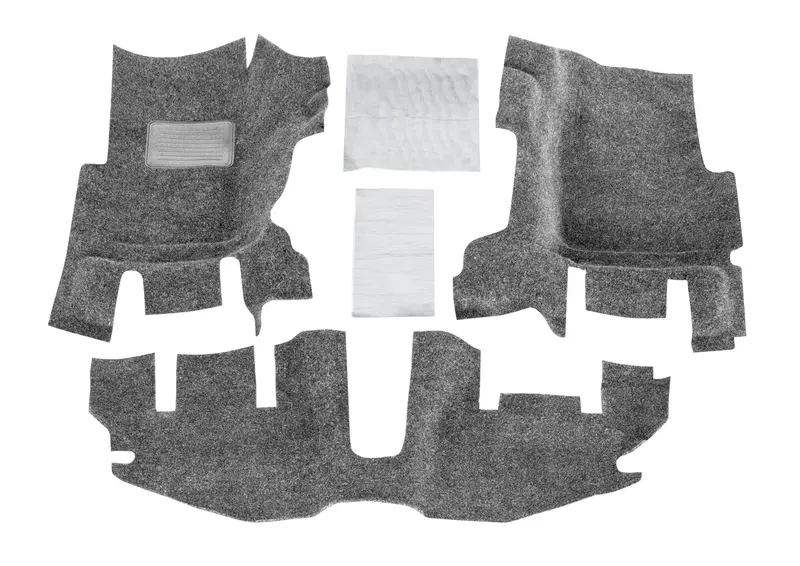 Bedrug - Jeep Bedrug 97-06 Jeep Tj/Lj Front 3Pc Floor Kit (With Center Console)-Includes Heat Shields - Brtj97f 1