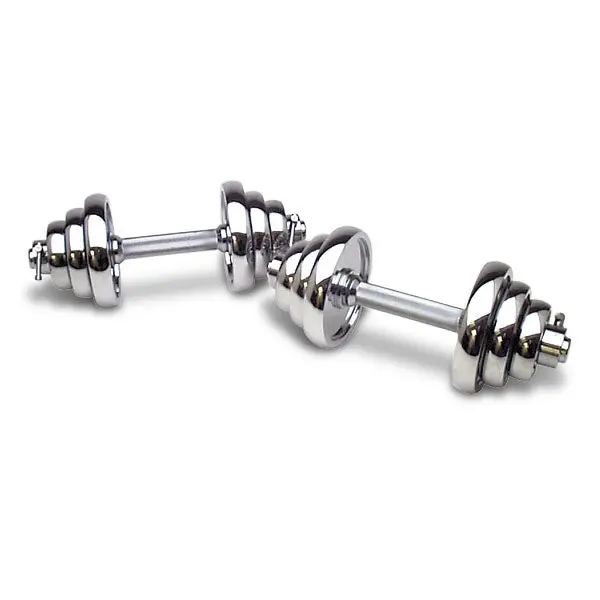 Best 45Lb. Dumbbell Set, Chrome 1