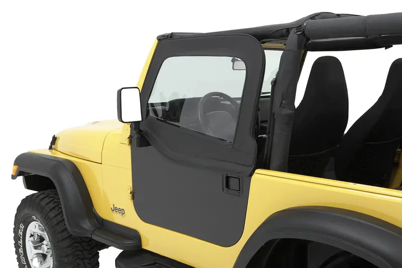 Bestop - 51795-15 - Highrock 4X4 Element Upper Fabric Half Doors 1