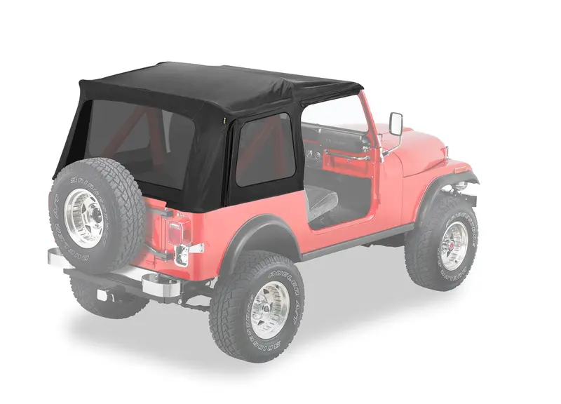 Bestop - 54599-15 - Supertop Classic Squareback Soft Top 1