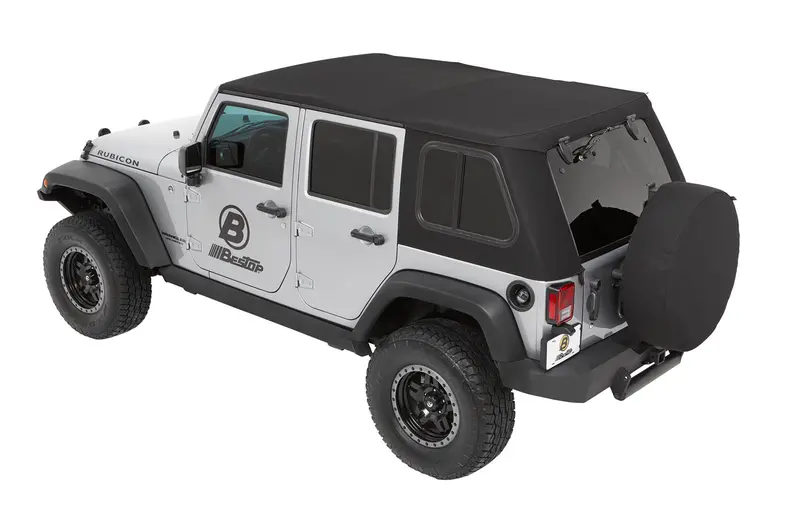 Bestop - 54863-17 - Trektop Pro Hybrid Slantback Soft Top 1