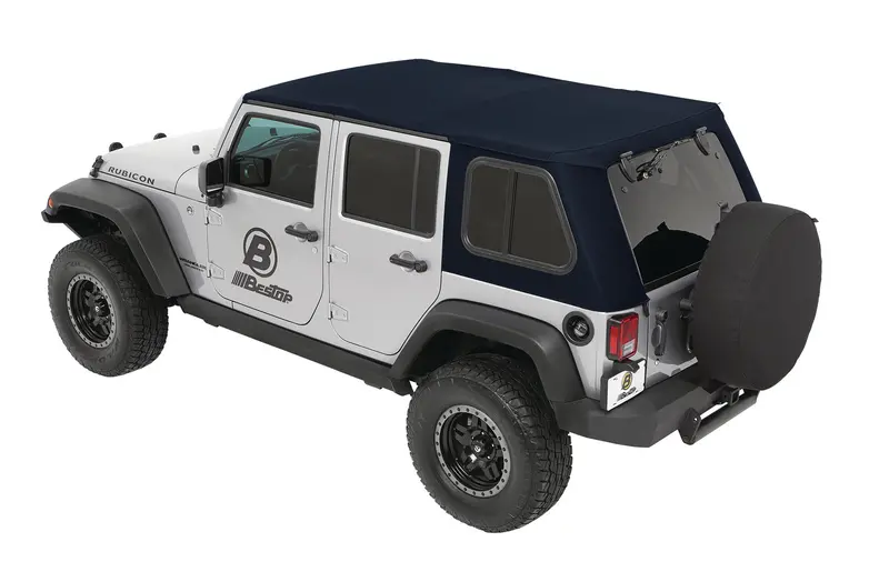 Bestop - 54863-69 - Trektop Pro Hybrid Slantback Soft Top 1