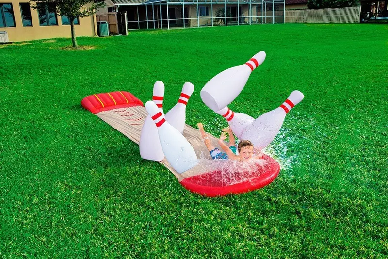 Bestway H2ogo Slide And Splash Bowling 1