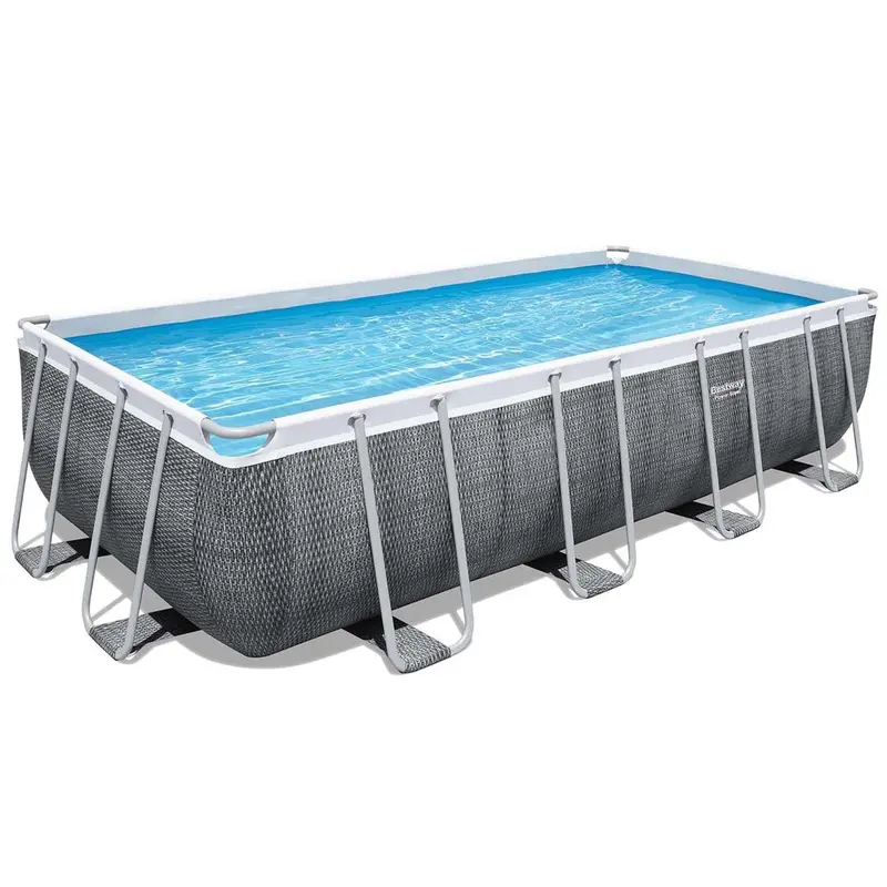 Bestway Pool Rectangular Power Steel 5.49Mx2.74Mx1.22 1