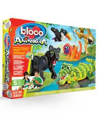 Bloco Tropical Forest Animals 1
