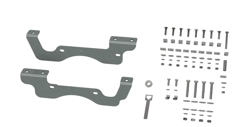 B&W - B&W Trailer Hitches Rvr2402 Custom Installation Brackets For Universal Mounting Rails For Some Ford Trucks 1