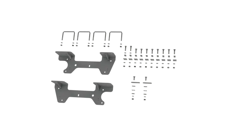 B&W - B&W Trailer Hitches Rvr2504 Custom Installation Brackets For Universal Mounting Rails For Some Gm Trucks 1