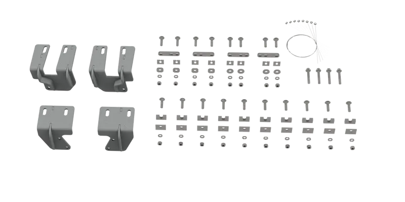 B&W - B&W Trailer Hitches Rvr2505 Custom Installation Brackets For Universal Mounting Rails For Some Gm Trucks 1