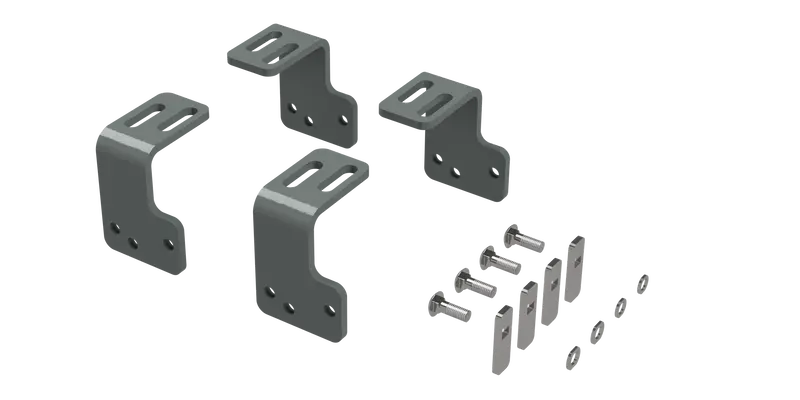 B&W - B&W Trailer Hitches Rvr3201 Custom Installation Kit For Universal Mounting Rails For Some Ford F150 Trucks 1