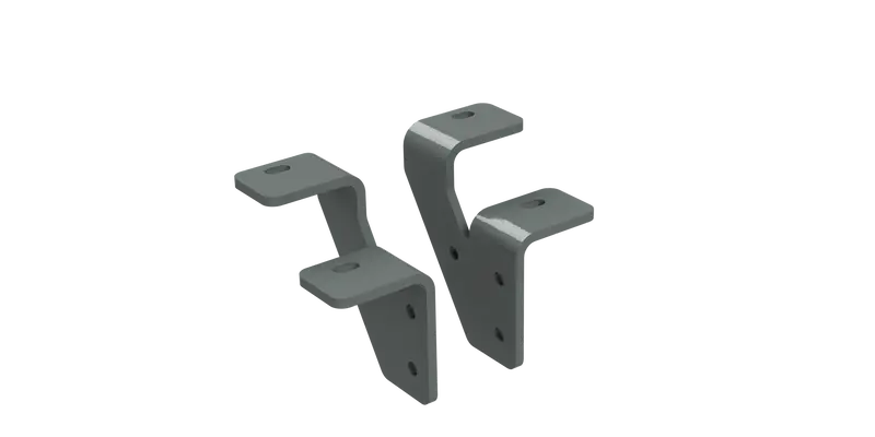 B&W - B&W Trailer Hitches Rvr3202 Custom Installation Kit For Universal Mounting Rails For Some Ram Trucks 1