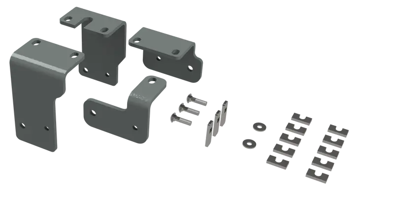 B&W - B&W Trailer Hitches Rvr3203 Custom Installation Kit For Universal Mounting Rails For Some Nissan  Trucks 1