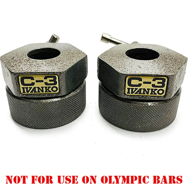 C-3 Heavy-Duty Standard 1-1/16” Compression Ring Collars - Pair 1